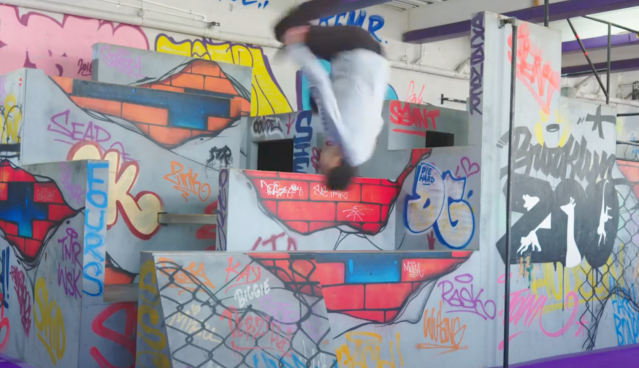 Parkour vs Gymnast Video Thumbnail